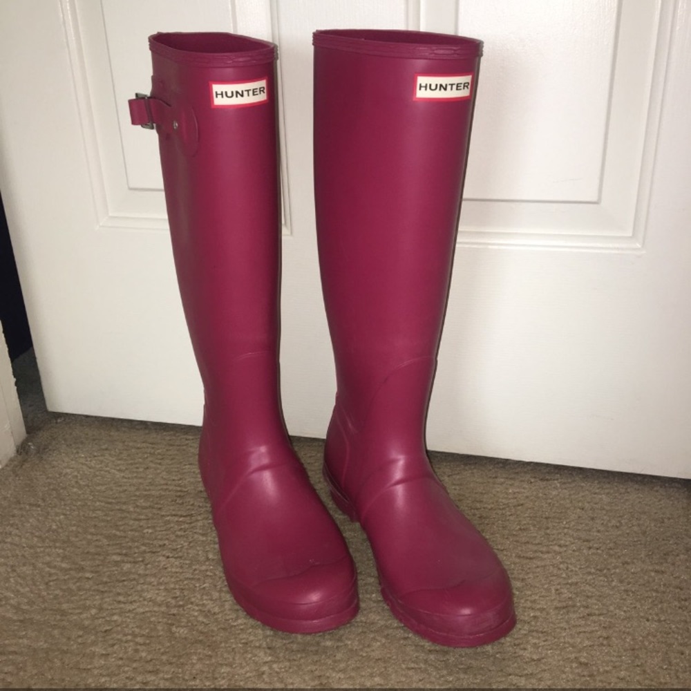Hunter rain boots